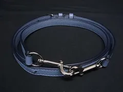 ■美品■ COACH コーチ レザー バッグ用 ショルダーストラップ 肩掛け 斜め掛け レディース ブルー系 DA6803のサムネイル