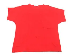 ■新品同様■ ChristianDior クリスチャンディオール コットン100％ 半袖 Tシャツ トップス 表記サイズ 36 洋服 レッド系 AT6615のサムネイル