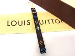 ■新品■未使用■ LOUIS VUITTON ヴィトン M92598 モノグラムマルチカラー ドラゴンヌ テレフォンヌ キーホルダー ブラック系 AH9341のサムネイル