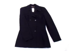 ■極美品■ CELINE セリーヌ ダブル ジャケット 上着 アウター 洋服 レディース ブラック系 BC8689のサムネイル