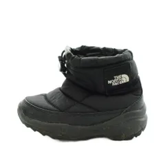 ザノースフェイス THE NORTH FACE ヌプシ ブーティ ロゴ ショート Nuptse Bootie Logo Short ブーツ 15.0cm 黒 ブラック NFJ52280 /AN47のサムネイル