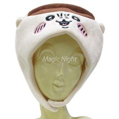 쿠리만쥬 옷차림 캡 어른용[SZ305 치이카와 밤만쥬 동물 피물 물건 모자 동물 뭔가 작고 귀여운 녀석 가장 코스프레 변장 할로윈 캐릭터 상품 정규 라이센스 취득 상품]