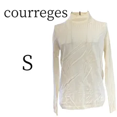 ★美品 courreges クレージュ アイボリー 長袖 シャツ・ブラウス Sのサムネイル