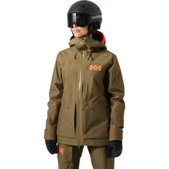 ヘリーハンセン レディース アウター ジャケット・ブルゾン Helly Hansen Powderqueen 30 Jacket Womensepiaのサムネイル