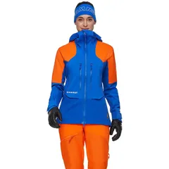 マムート レディース アウター ジャケット・ブルゾン フーデッドジャケット Mammut Eiger Nordwand Pro SO Hooded Jacket Womens Eiger BlueEiのサムネイル