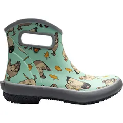 ボグス レディース シューズ ブーツ・レインブーツ アンクル Bogs Patch Ankle Rain Boot Womens ChickensAqua アクアのサムネイル