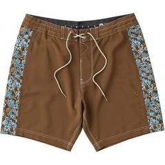 Vissla Men's Swimwear Half Pants/Shorts Vissla Sidewinder 175in Boardshort Mens Dark Earth