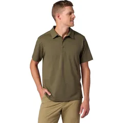 マーモット メンズ トップス ポロシャツ Marmot Sereno Polo Shirt Mens Olive Grove Heather ヘザーのサムネイル