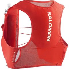 살로몬 남성 가방 백팩· 배낭 베스트 Salomon SLab Sense 6L Set Hydration Vest Fiery RedBlack 블랙