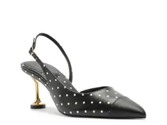 アレッツォ レディース シューズ パンプス AREZZOMeryl Pump BlackWhite Polka Dot ホワイトのサムネイル