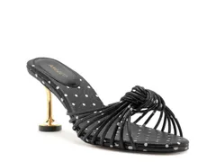 アレッツォ レディース シューズ サンダル AREZZOMarley Sandal BlackWhite Polka Dot ホワイトのサムネイル
