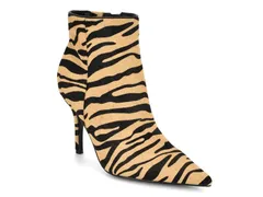 ナインウェスト レディース シューズ ブーツ・レインブーツ Nine WestGalz Bootie BlackBeige Tiger Print ブラックのサムネイル