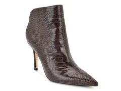 ナインウェスト レディース シューズ ブーツ・レインブーツ Nine WestGesabel Bootie Dark Brown Croc Print ブラウンのサムネイル