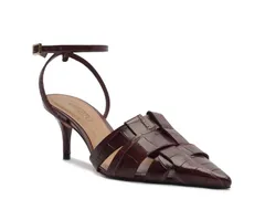 アレッツォ レディース シューズ パンプス AREZZOMarissa Pump Red Croc Print レッドのサムネイル
