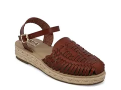 ミアリミテッドエディション レディース シューズ パンプス Mia LimiteditionEshani Espadrille Flat Dark Brown ブラウンのサムネイル