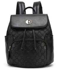 エル レディース バッグ バックパック・リュックサック ミニ ELLE Compass 11 Monogramini Backpack Black ブラックのサムネイル
