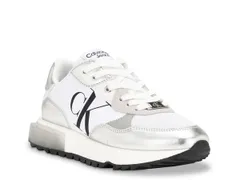 カルバンクライン レディース シューズ スニーカー Calvin Klein Magalee Sneaker Silver MetallicWhite ホワイトのサムネイル