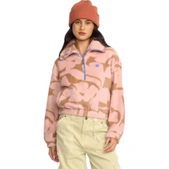 ビラボン レディース アウター ジャケット・ブルゾン フリース Billabong Barra 12Zip Fleece Pullover Womens Rose Brown ブラウンのサムネイル