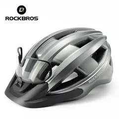 Rockbros 自転車用ヘルメット テールライト付き 超軽量のサムネイル