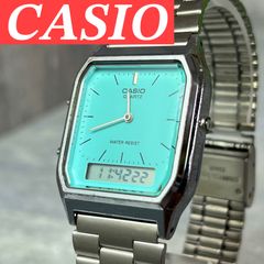 新品・国内正規品】CASIO AQ-230A-2A2 ターコイズブルー カシオ - メルカリ