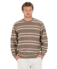 ハーレー メンズ アウター パーカー・スウェット クルーネック シャツ Hurley Mens Hacienda Crewneck Sweatshirt Woodsideのサムネイル