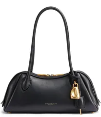 ダナキャラン レディース バッグ パイル Donna Karan Terry Shoulder Bag BlackGold ブラックのサムネイル