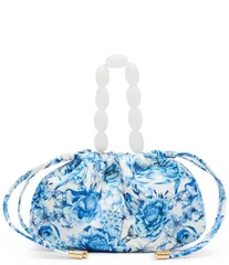 ベッツィジョンソン レディース バッグ Betsey Johnson Toile Drawstring Pouch Shoulder Bag Blue ブルーのサムネイル