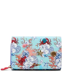 ベッツィジョンソン レディース バッグ Betsey Johnson High Seas Honey Wallet Crossbody Bag BlueMulti ブルーのサムネイル