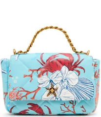 ベッツィジョンソン レディース バッグ Betsey Johnson Pier Pressure Flap Crossbody Bag BlueMulti ブルーのサムネイル