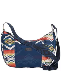 ペンドルトン レディース バッグ Pendleton Explorer Collection Crescent Crossbody Bag Creekside Navy ネイビーのサムネイル