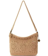 ザサック レディース バッグ The Sak Lumi Crochet Bamboo Medallion Convertible Crossbody Bag Bamboo Medallionのサムネイル