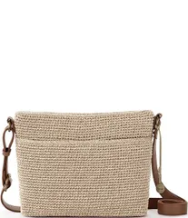 ザサック レディース バッグ The Sak Melrose Crochet Crossbody Bag Bamboo Staticのサムネイル