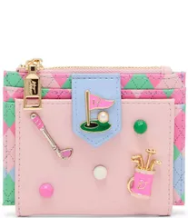 ベッツィジョンソン レディース アクセサリー 財布 Betsey Johnson 19thole Novelty Wallet PINK MULTI ピンクのサムネイル