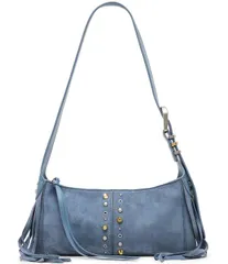 スティーブ マデン レディース バッグ フリンジ Steve Madden Zaydie Fringe Shoulder Bag Light Blue ブルーのサムネイル
