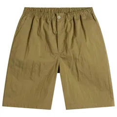 ダントン メンズ ボトムス ハーフパンツ・ショーツ ショートパンツ Danton Textured Easy Shorts Olive オリーブのサムネイル