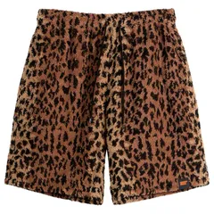 ネイバーフッド メンズ ボトムス ハーフパンツ・ショーツ パイル ショートパンツ Neighborhood x Hippopotamus Terry Cloth Shorts Leopard アニマルのサムネイル