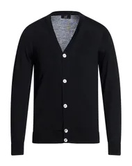 ダンヒル メンズ アウター カーディガン DUNHILL Black ブラックのサムネイル