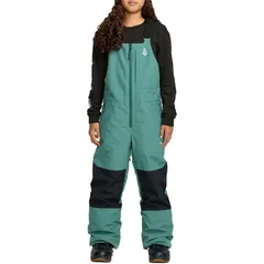 ボルコム メンズ ボトムス カジュアルパンツ Volcom Barkley Insulated Bibs Kids Spruce Green グリーンのサムネイル