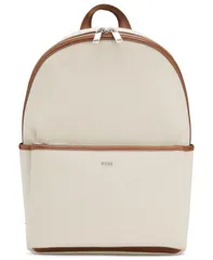 ヒューゴボス メンズ バッグ バックパック・リュックサック Hugo Boss Mens Dakkar Travel Backpack Cream クリームのサムネイル