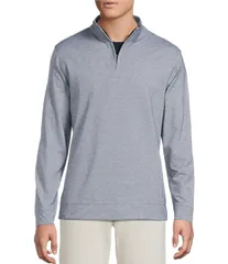 ダニエル クレミュ メンズ アウター ニット・セーター Cremieux Blue Label QuarterZipullover Dark Blue ブルーのサムネイル