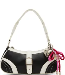 スティーブ マデン レディース バッグ Steve Madden Veloce Shoulder Bag with Bag Charm Black ブラックのサムネイル