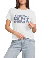 アーバンアウトフィッターズ レディース トップス シャツ ニット BDG Urban Outfitters Knitherapy Relaxed Tee White ホワイトのサムネイル