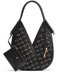 ダナキャラン レディース バッグ ミニ Donna Karan Baldwin Mini Shoulder Bag Black Gold ブラックのサムネイル
