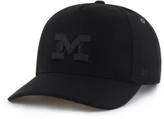カーハート メンズ アクセサリー 帽子 Carhartt x 47 Carhartt x 47 Adult Michigan Wolverines Black Hitch Adjustable Hatのサムネイル