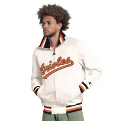 スターター レディース アウター ジャケット・ブルゾン キャップ ロゴ Menstarter White Baltimore Orioles The Captain Cooperstown Logoのサムネイル