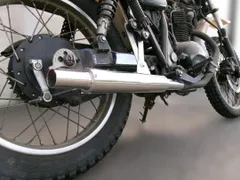 250TR専用 スリップオン ダウンマフラー RS.ヨコタ製 キャプトンタイプ