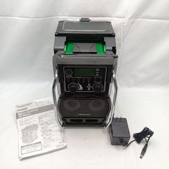 HITACHI 日立 コードレスラジオ 18V UR18DSL2 グリーン やや傷や汚れ