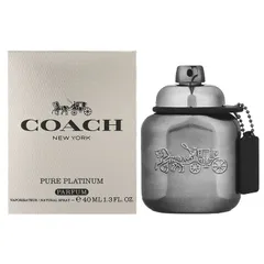 コーチ マン ピュア プラチナム パルファム P・SP 40ml 香水 フレグランス COACH  PURE PLATINUM PARFUM FOR MEN 新品 未使用のサムネイル
