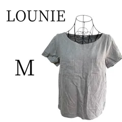 ★美品 LOUNIE ルーニィ グレー 半袖 シャツ・ブラウス Mのサムネイル