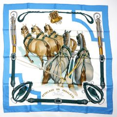 エルメス スカーフ 馬車弓形連結 - メルカリ